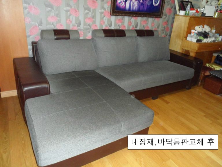 영도 대성타워 고객님 내장재,바닥통판교체 전,후