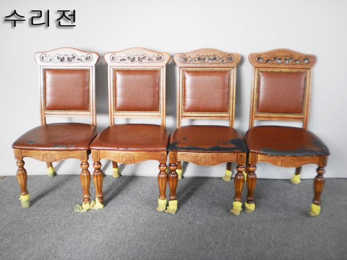 서동빌라 4인용 식탁의자 수리 전,후