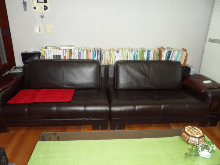반여동 선수촌 아파트 고객님 바닥부분고급가죽갈이 전,후