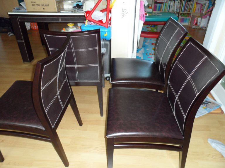 울산 신정 현대아파트 고객님 인조가죽갈이 전,후