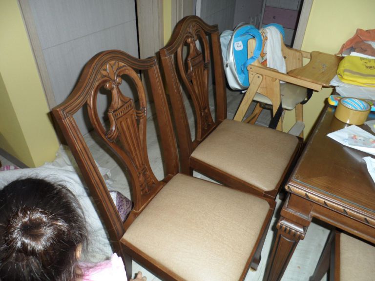 주례 창우블루빌 고객님 인조가죽갈이 전,후